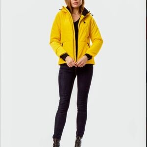 U.S. Polo Assn. Yellow Women's Puffer Jacket